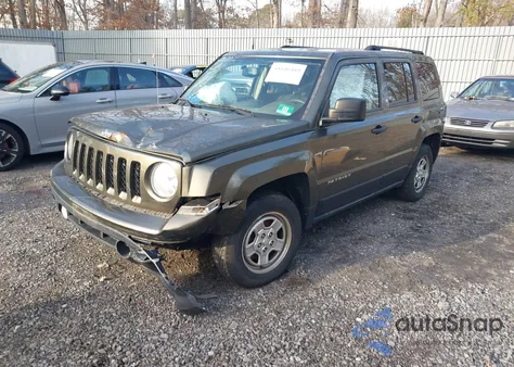 2016 Jeep Patriot Sport z USA, uszkodzony, nr VIN 1C4NJRBB7GD532161